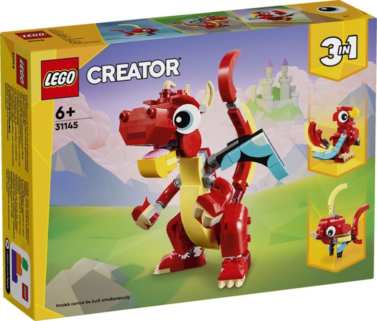 LEGO Creator 3in1 Red Dragon (31145)