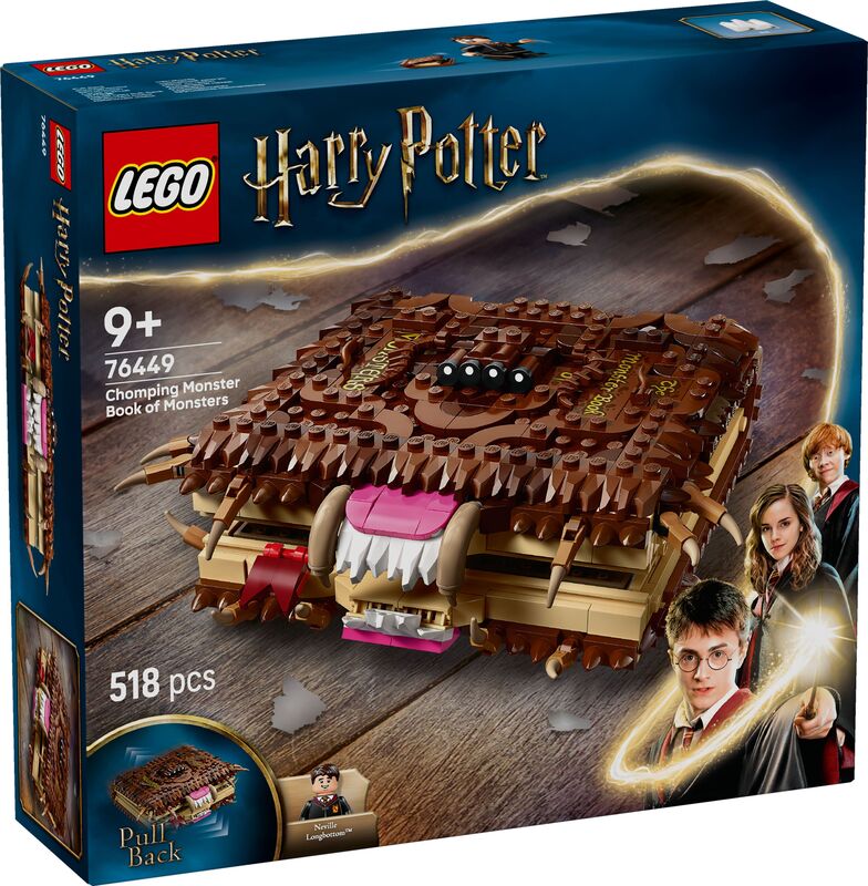 LEGO Harry Potter Chomping Monster Book Of Monsters (76449)