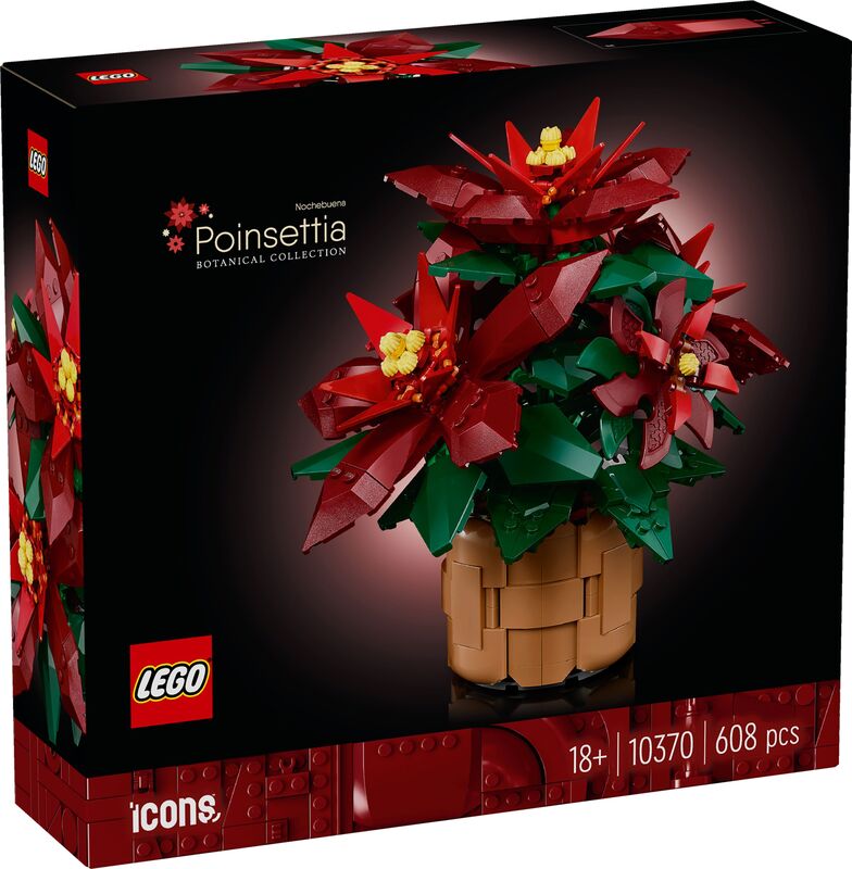 LEGO Icons Botanical Poinsettia (10370)