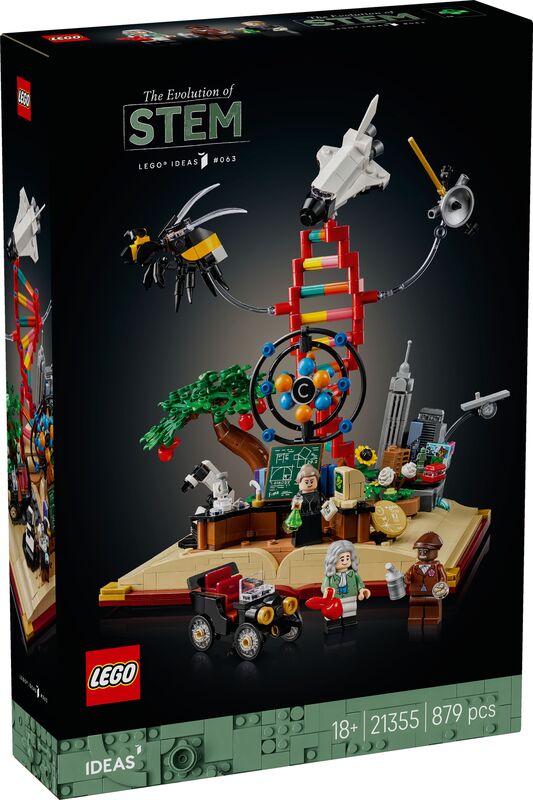 LEGO Ideas The Evolution Of Stem (21355)