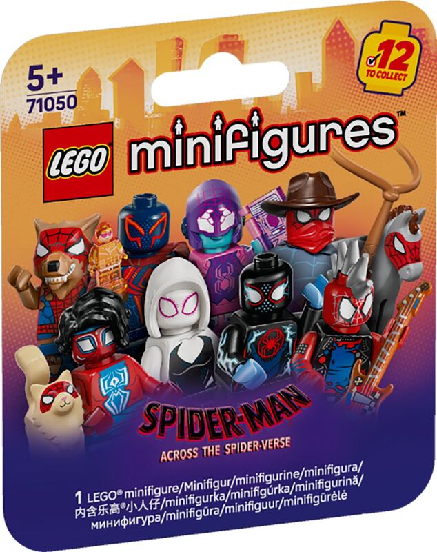 LEGO Minifigures Spider-Man Across The Spider Web (71050)