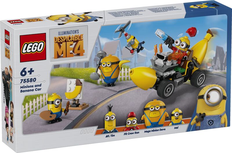 LEGO Minions & Banana Car (75580)