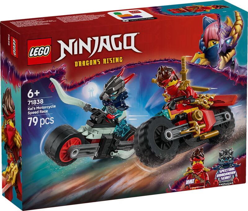 LEGO Ninjago Kai's Motorcycle Speed Race (71838)