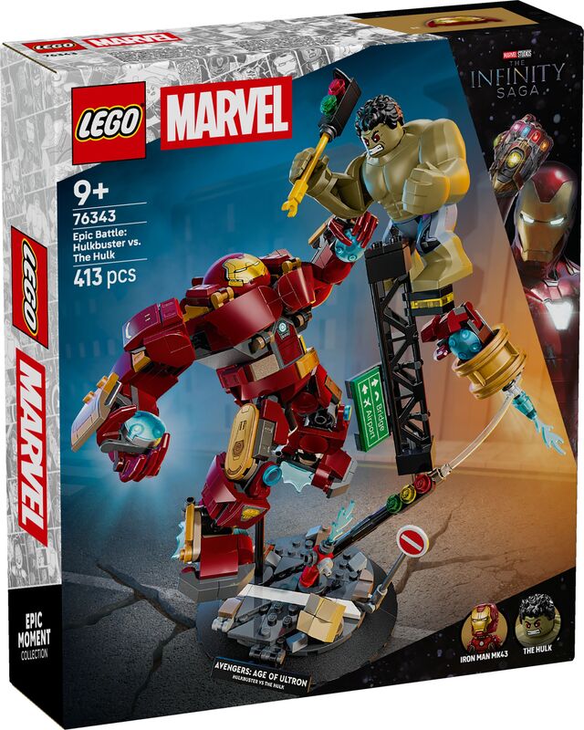 LEGO Super Heroes Epic Battle: Hulkbuster vs. The Hulk (76343)