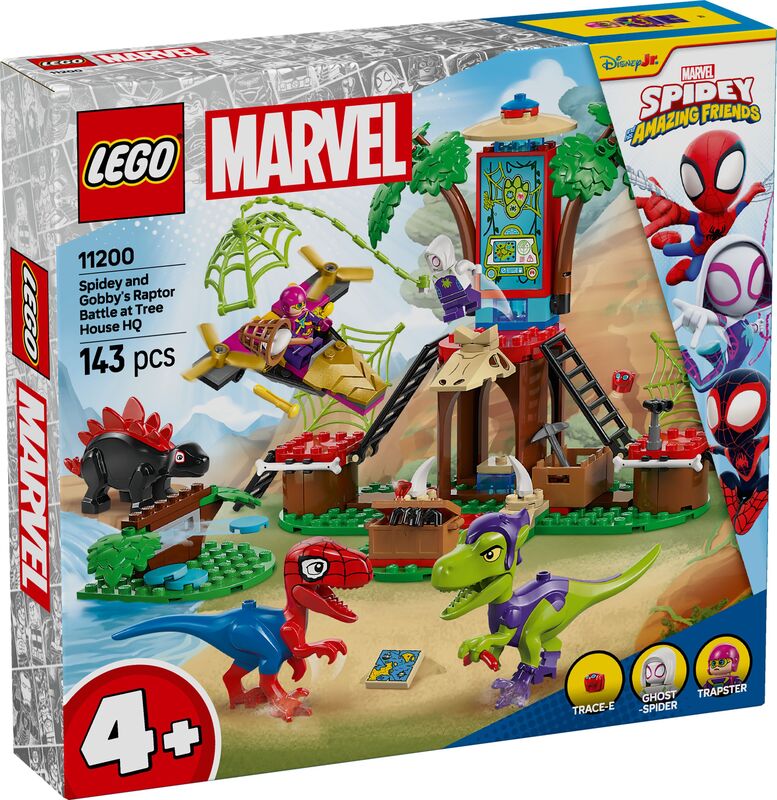 LEGO Super Heroes Spidey & Gobby's Raptor Battle At Tree (11200)