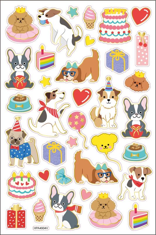 LKing Sticker Happy Birthday (HPA4904V)