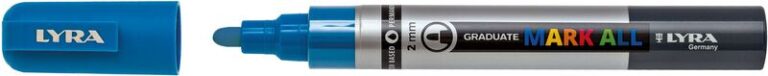 Lyra Μαρκαδόροι Graduate Mark All 2mm Light Blue (L6820046)