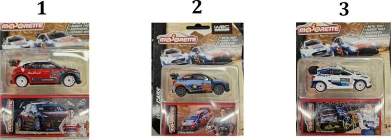 Majorette D/C Οχήματα WRC 7