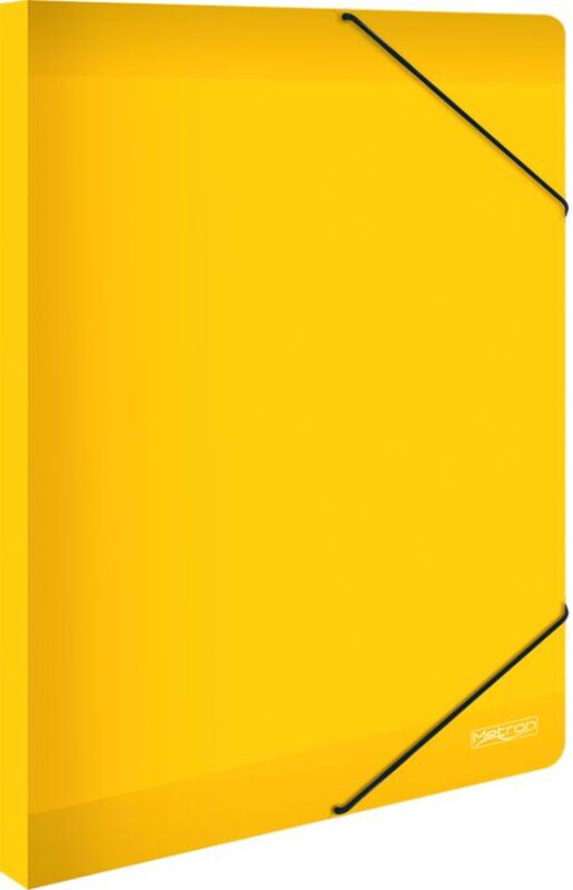 Metron Κουτί Λάστιχο 25x35x3 Fun Κίτρινο (625.05536)