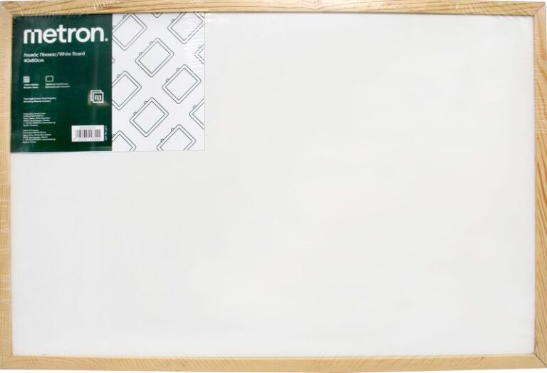 Metron Πίνακας Λευκός 40x60 (093544)