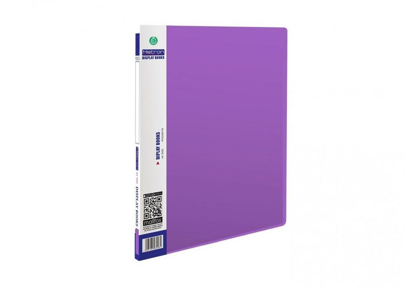 Metron Σουπλ Α4 20 Θέσεων Pastel Μωβ (20SV)