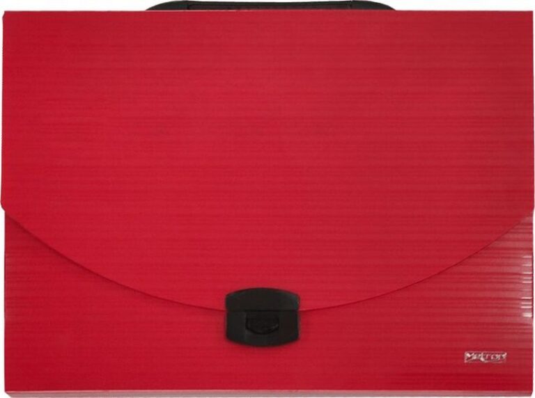 Metron Τσάντα Σχεδίου Εγγράφων PP 28x38x5 Κόκκινη (907.H28R)