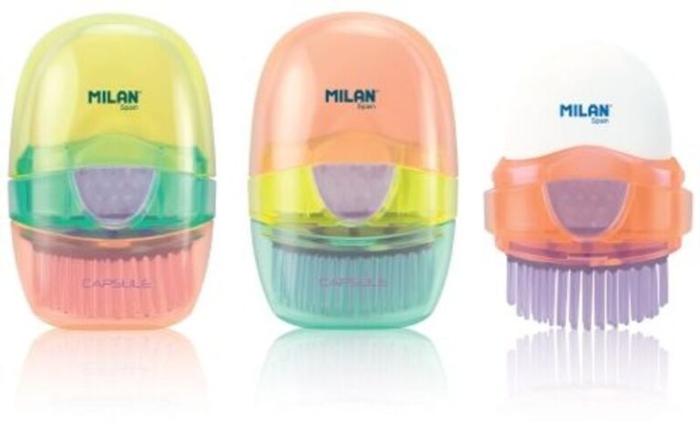 Milan Γόμα Capsule Με Βουρτσάκι-3 Σχέδια-1Τμχ(4900116LK2)