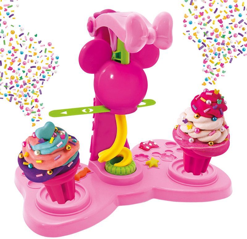 Minnie Παγωτοπλαστελίνα Με Πολύχρωμη Διακοσμητική Τρούφα (1045-03595)