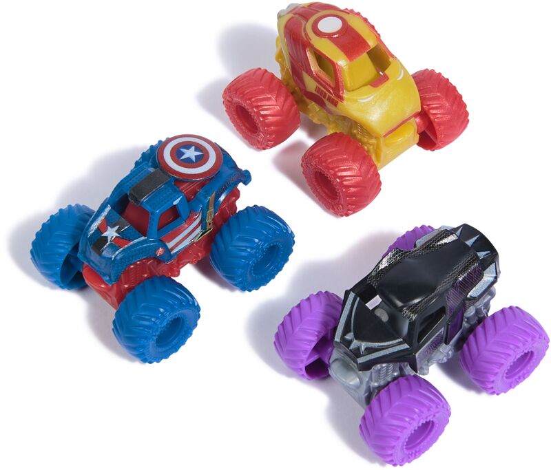 Monster Jam Mini Οχήματα Bundle 3Τμχ (6070229)
