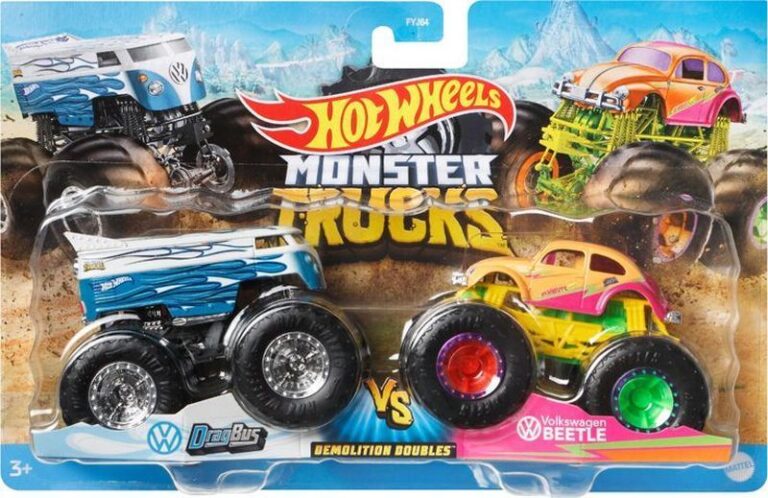 Monster Trucks Οχήματα Σετ Των 2-6 Σχέδια (FYJ64)