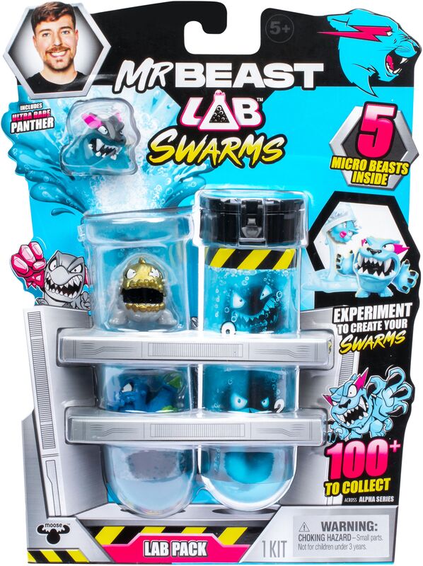 Mr Beast Lab Swarms Φιγούρες 5Τμχ (24708)