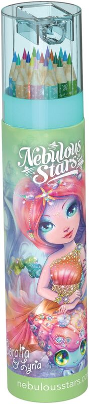 Nebulous Stars Sketch & Color Pencil Tube-4 Σχέδια (11436)