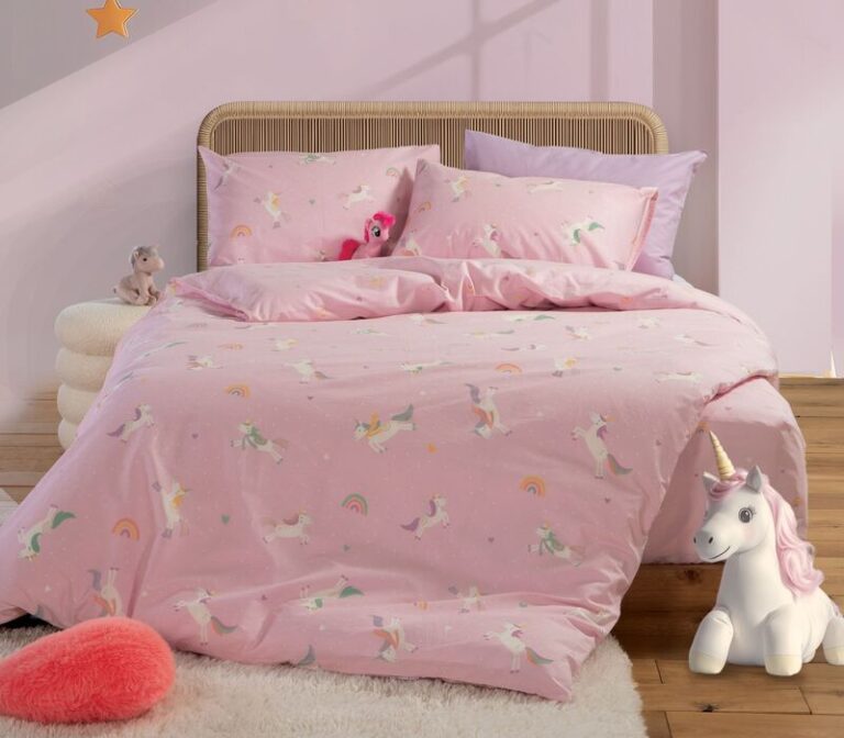 Nef Nef Σεντόνι Βαμβακερό Σετ 3Τμχ Unicorns Style Χ25/26 (038449)