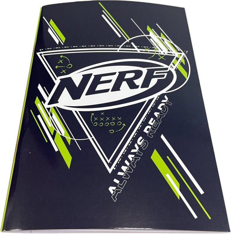 Nerf Τετράδιο 17x25 40 Φύλλων-1Τμχ (336-36400)