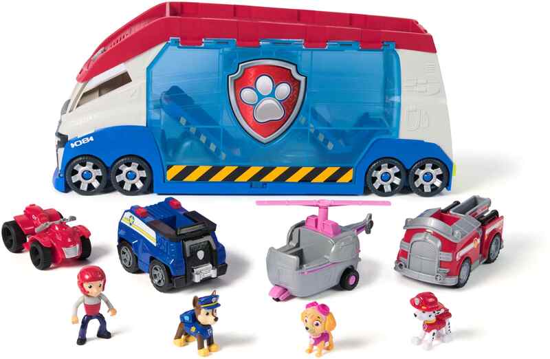 Paw Patrol Paw Patroller Με 3 Φιγούρες & Οχήματα (6071102)