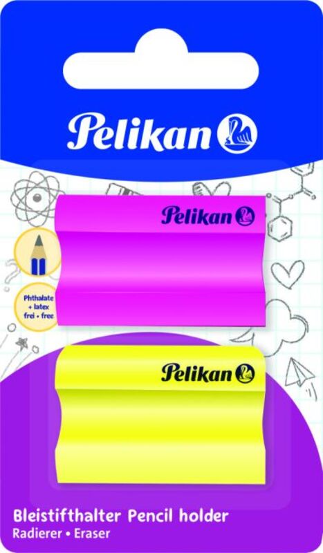 Pelikan Γομολάστιχα Pencilholder 2 Σχέδια-2Τμχ (814577)