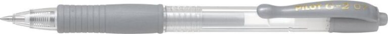 Pilot Στυλό G-2 0.7 Μεταλλικό Ασημί (BL-G2-7SI)