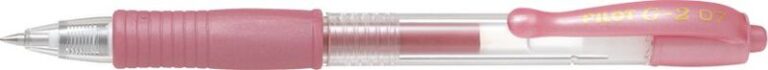 Pilot Στυλό G-2 0.7 Μεταλλικό Ροζ (BL-G2-7MP)