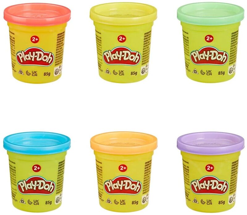 Playdoh Single Can-6 Σχέδια-1Τμχ (G0510)