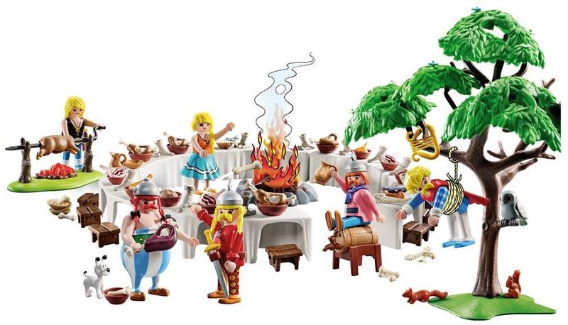 Playmobil Asterix: Το Συμπόσιο Του Χωριού Των Γαλατών (71827)
