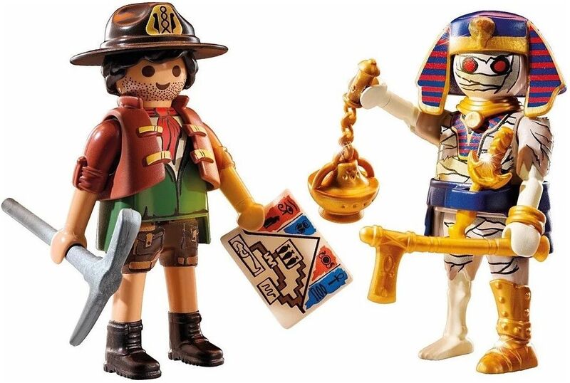 Playmobil Duo Pack Κυνηγός Θησαυρού & Μούμια (71796)
