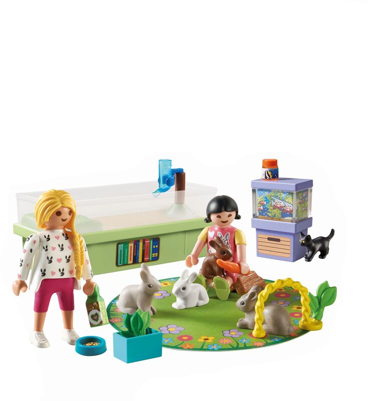 Playmobil Starter Pack Παίζοντας Με Τα Κουνέλια (71753)