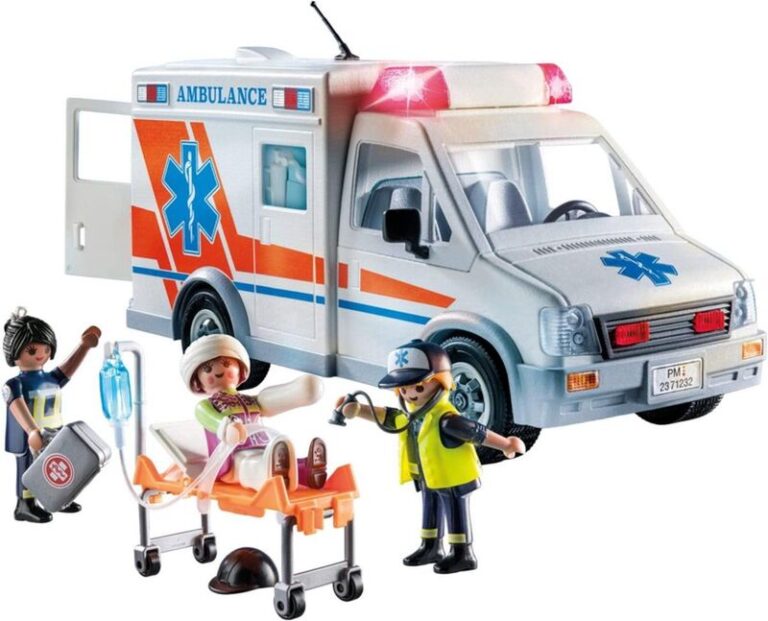 Playmobil Ασθενοφόρο Με Διασώστες (71232)