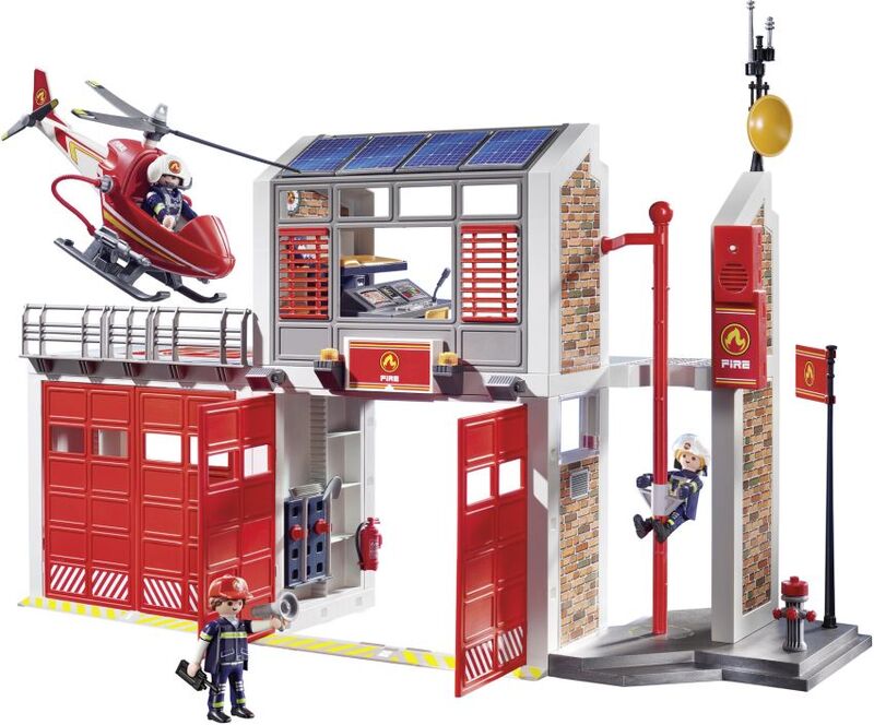 Playmobil Μεγάλος Πυροσβεστικός Σταθμός (9462)