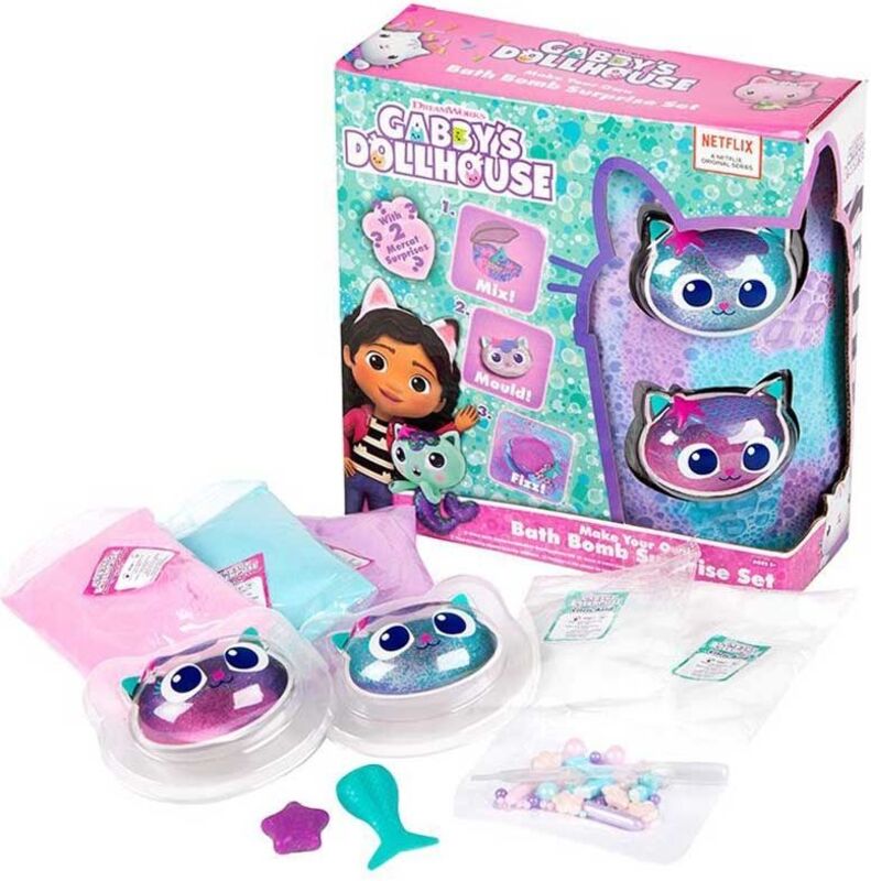 Rms Gabby's Dollhouse Σετ Make Your Own Bath Bomb (70-0008)