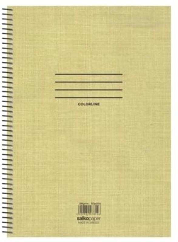 Salko Τετράδιο Colorline Σπιράλ 17x25 3 Θέματα 180 Σελίδες-4 Σχέδια-1 Τμχ (7853)