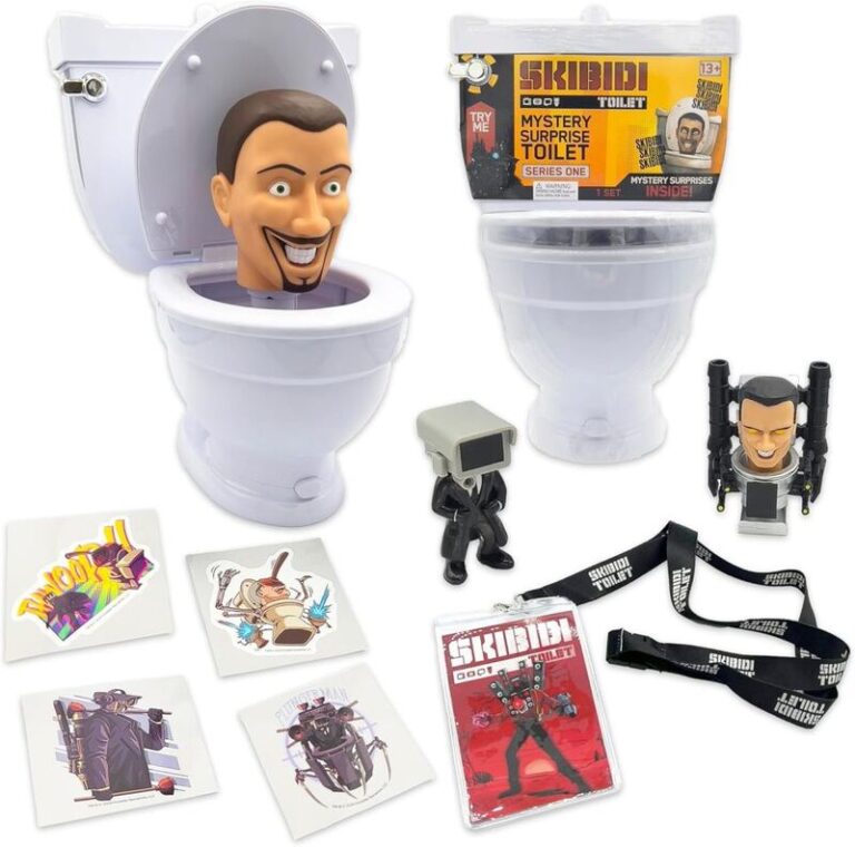 Skibidi Toilet Τουαλέτα Με Αξεσουάρ (1013-13300)