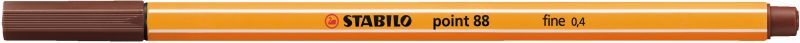 Stabilo Μαρκαδόρος Point 88/45 Brown (01088045)