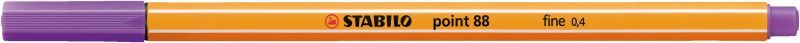 Stabilo Μαρκαδόρος Point 88/55 Violet (01088055)