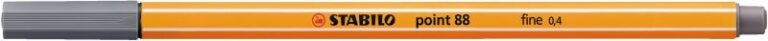 Stabilo Μαρκαδόρος Point 88/96 Dark Grey (01088096)