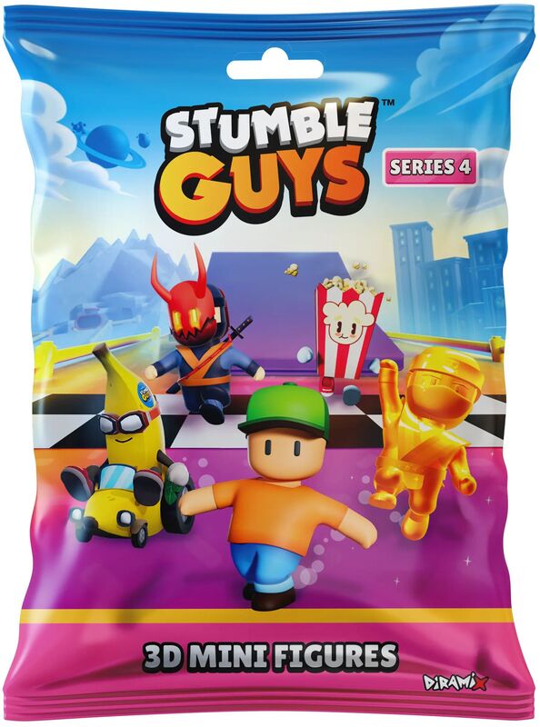 Stumble Guys S4 Φιγούρα Φακελάκι-26 Σχέδια-1Τμχ (40001)