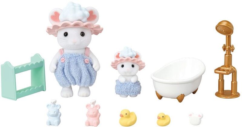 Sylvanian Families Bath Time Bubble Siblings (5805)