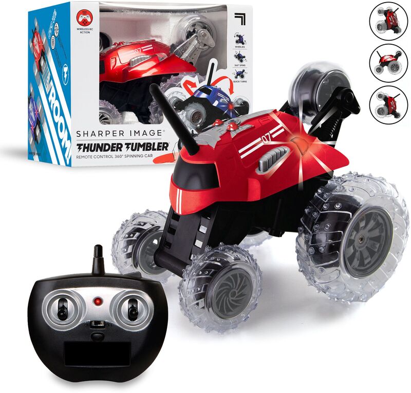 ThreeSixty Τηλεκατευθυνόμενο Όχημα 360° Spinning Thunder Tumbler Red (1212014881)