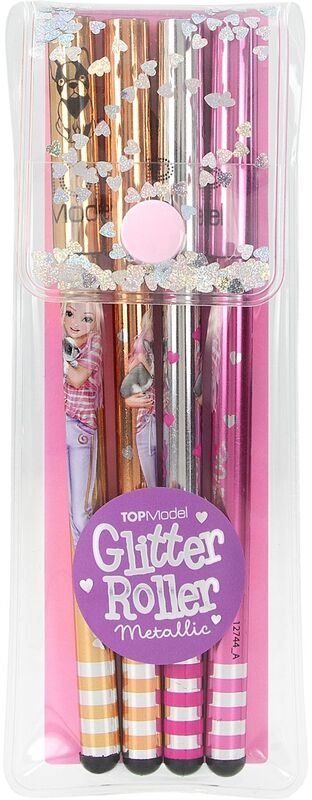 Top Model Στυλό Glitter Gel Σετ (D12744)