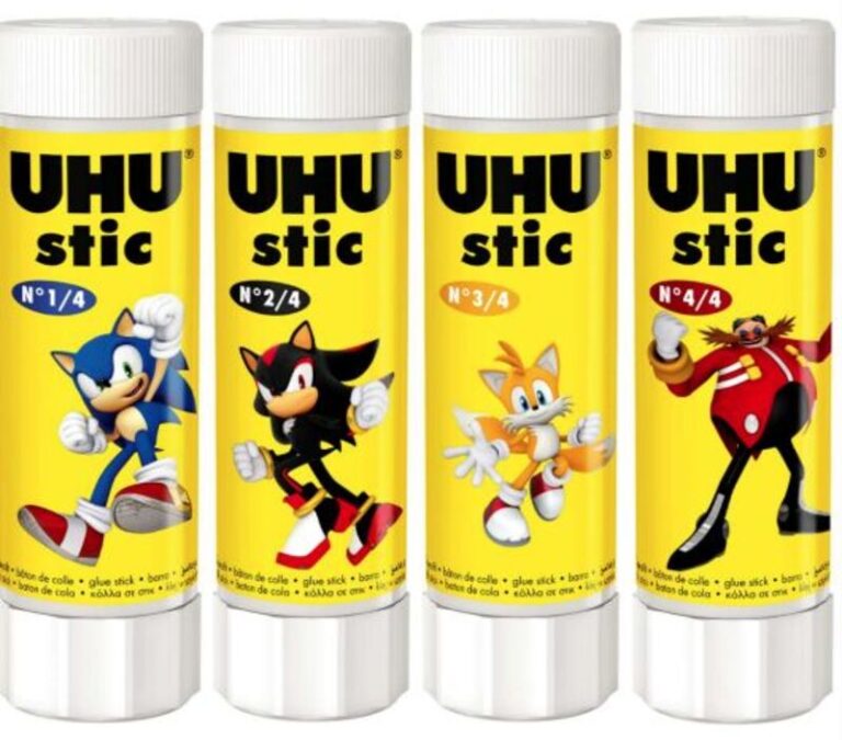 UHU Κόλλα Stic 40gr-4 Σχέδια-1Τμχ (7005392)