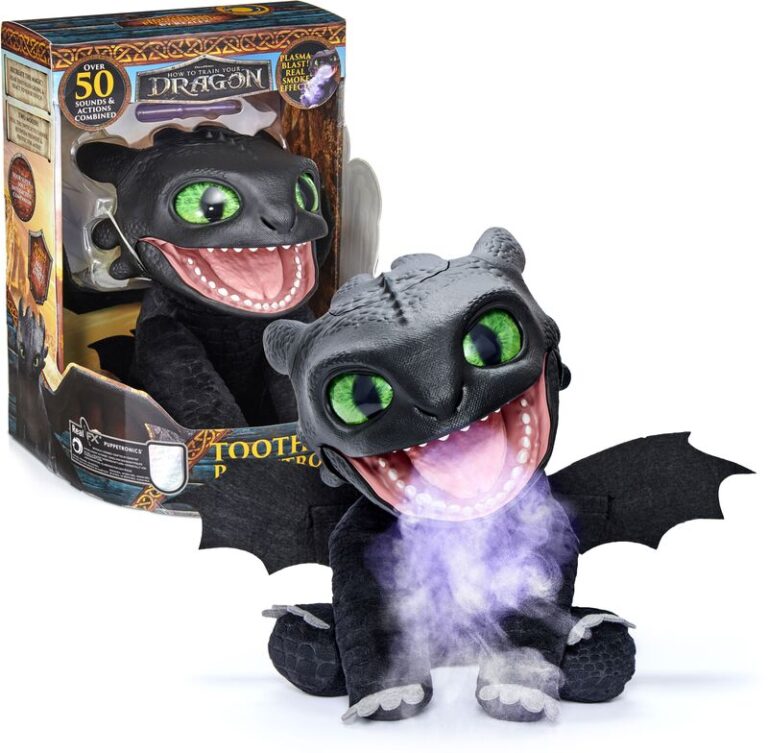 Wow Λούτρινο Toothless Real FX 26cm (HTTYD-1001-01)