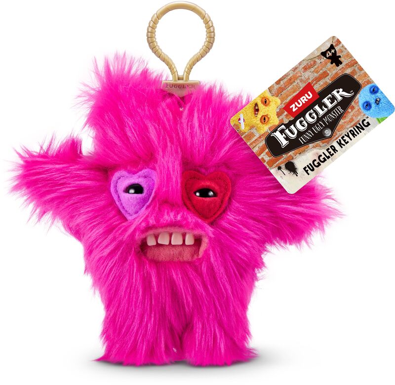 Zuru Λούτρινο Fuggler Keyrings-10 Σχέδια (15706)