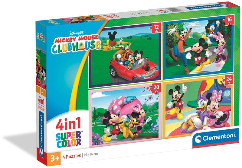 Παζλ 4 In 1 Mickey Mouse Club House (1200-21755)
