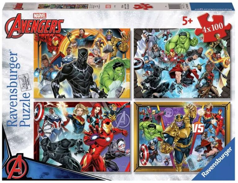 Παζλ 4X100 Avengers (12004033)