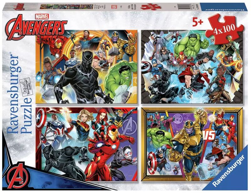 Παζλ 4X100 Avengers (12004033)